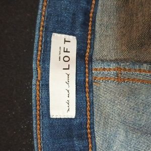 Ann Taylor loft SKINNY ANKLE DENIM SIZE28/6